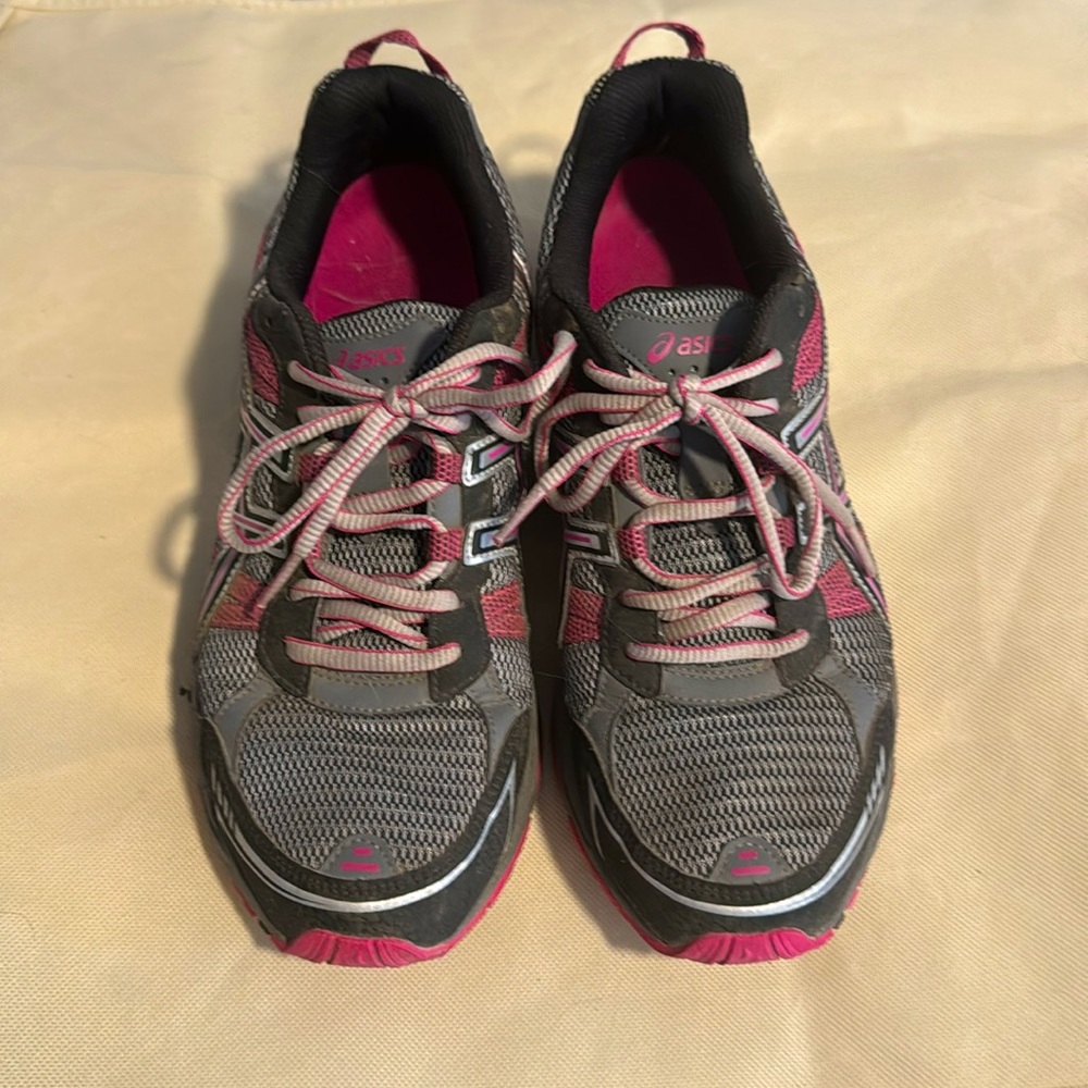 Gray ASICS Shoes